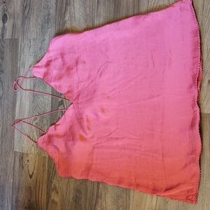 Free People Rust Scalloped Cami BBB